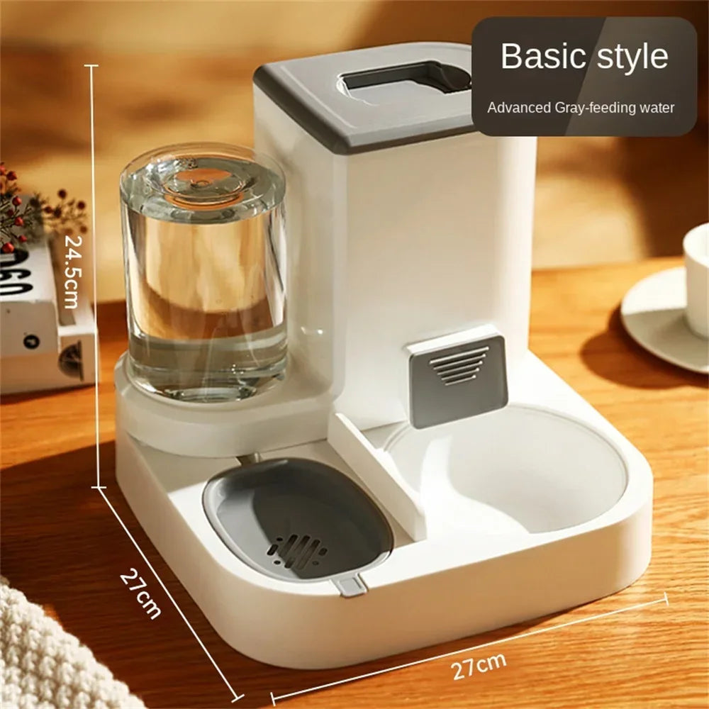 Automatic Cat Dog Feeder Drinking Fountain Water Dispenser Auto Food Bowl Home Pet Supplies for Dogs Cats Accessories