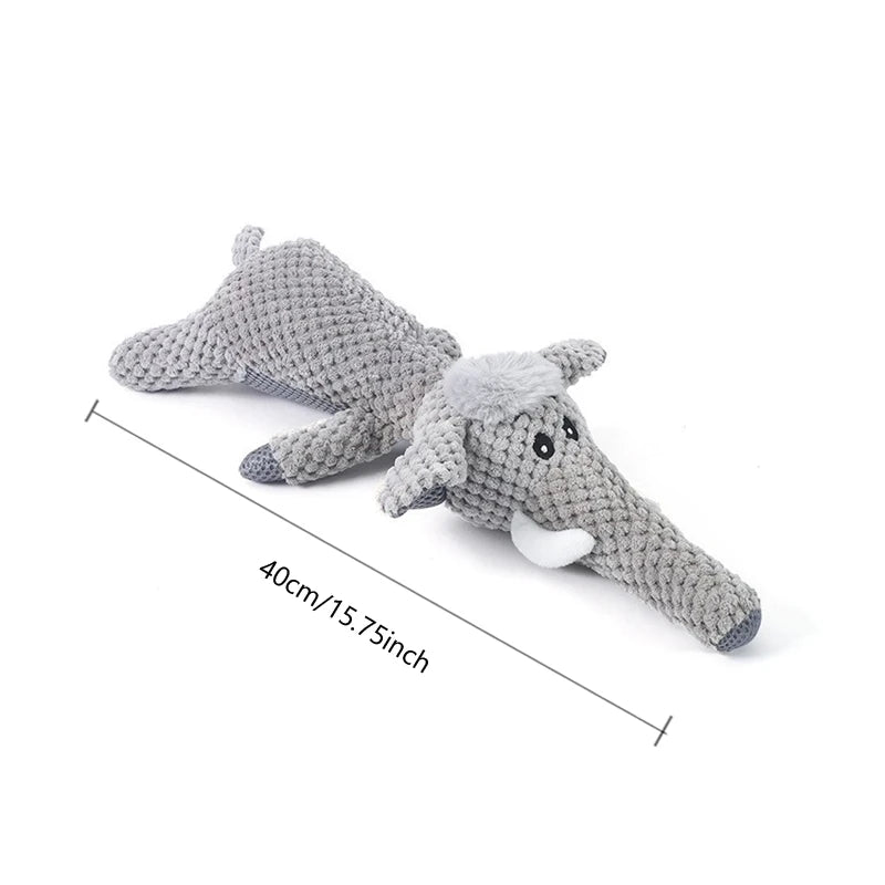 Dinosaur Plush Dog Squeaky Interactive Toys For Small Large Dogs Bite Resistant Chew Toy Pets Accessories